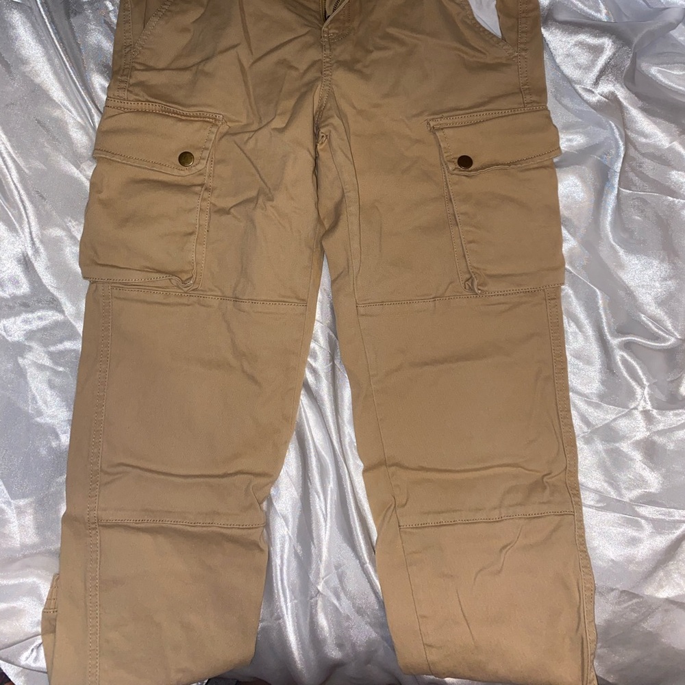 Beige Cargos - Picture 3 of 5